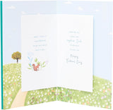 Country Scene Father's Day Card for Dad – Rustic Nature Design