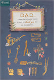 Dad Gardening Icons Father's Day Card
