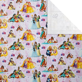 Disney Princesses & Pets Design 2M Gift wrap Roll - Pack of 3