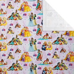 Disney Princesses & Pets Design 2M Gift wrap Roll - Pack of 3