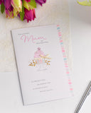 UK Greetings Mother's Day Card With Envelope - Cupcake Design, Pale