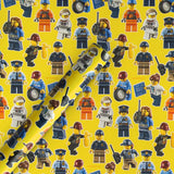 Lego Design Multi-Occasion 2m Roll of Wrapping Paper
