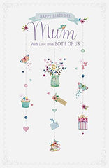 Mum From Both of Us Birthday Card