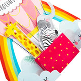 Welcome Gorgeous Girl 3D Card