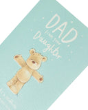 Adorable Teddy Father's Day Card For Dad From Daughter