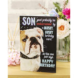 UK Greetings Birthday Card for Son - Funny Design