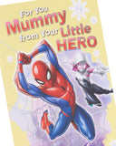 UK Greetings Marvel Spiderman Mother's Day Card - Hero Design
