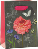 Floral Design Birthday Present Small Gift Bag