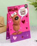 Cute Message Inside Mum Birthday Card