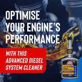 STP Ultra 5 in 1 Diesel Fuel System Cleaner 400ml , Restores Power and Protects your Engine, Enhances Fuel Economy, Mechanical Car Cleaning Products, Concentrated Cleaning Formula, Made in the UK