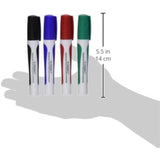 Pack of 4 Assorted Q-Connect Premium Whiteboard Markers Bullet Tip
