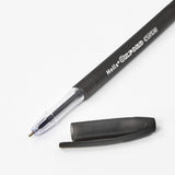 Curve Black Ballpoint Pens - Pack of 10 | Smooth Everyday Writing Pens