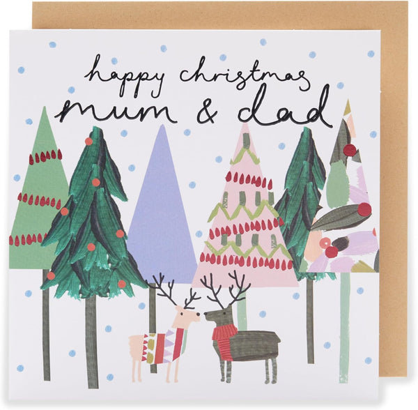 Kindred - Happy Christmas Mum & Dad - Christmas Card