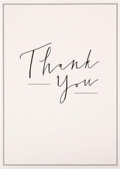 Classic Design Multi Pack 5 Thank You Card