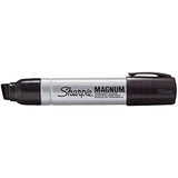 Sharpie Magnum Permanent Marker Large Chisel Tip (Pack of 12)