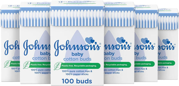 Johnsons Baby Cotton 100 Buds