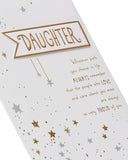 Birthday Card for Daughter - Stars Design