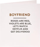 Birthday Card for Boyfriend - Funny Design