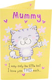 UK Greetings Mother's Day Card for Mummy - Cartoon Cat Design