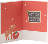 Teacher Christmas Card - to Teacher from Student Christmas Card - Christmas Card for Her - Christmer Card for Him - Happy Christmas Teacher