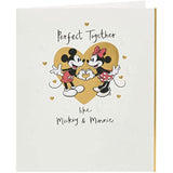 Disney Mickey & Minnie Mouse Design Anniversary Card