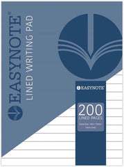 Duke Lined Writing Pad – 100 Sheets, 56gsm | A4 Ruled Paper for School, Office & Notes