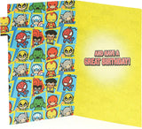 Marvel Avengers Kawaii Cute Superhero Birthday Card