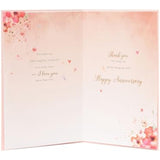Wonderful Wife Wedding Anniversary Card - Elegant and Heartfelt Design