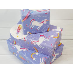 Unicorn Wrapping Paper 2 Sheets & 2 Tags