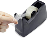 Rapesco Germ-Savvy® Antibacterial: 500 Heavy Duty Tape Dispenser - Black