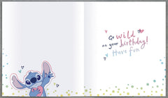 Disney Stitch Unique Niece Birthday Card