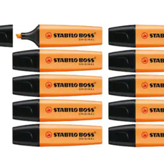 Stabilo Boss Original Highlighter Orange (Pack of 8)
