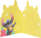 Disney Lilo & Stitch Birthday Card – Fun & Vibrant Greeting for Disney Fans