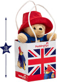 Classic Paddington Bear in Union Jack Bag Soft Toy