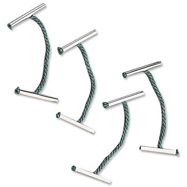 Q-Connect Treasury Tags 76mm Green Metal Ends Pack of 100