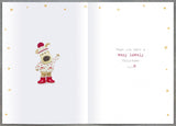 Boofle to A Very Special Gran Poinsettia Blooms Cute Christmas Greeting Card 771261