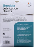 Shredder Lubrication 12 Sheets