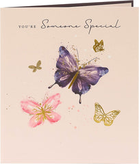 Butterfly Design,Pink Someone Special Mother's Day