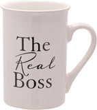 Amore 2 piece Mug Set - The Boss / The Real Boss
