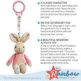 Flopsy Bunny Jiggle Attachable Soft Toy
