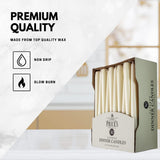 Tapered Dinner Candle Unwrapped 50pk Evergreen