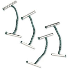 Q-Connect Treasury Tags 102mm Green Metal Ends Pack of 100