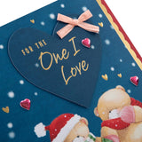Hallmark Boxed Christmas Card for One I Love - Cute Forever Friends Winter Design, 25575201, Multicoloured