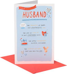 Valentine's Day Card for Husband - Heartfelt Design