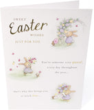 Easter Card - Sweet Easter Wishes Just for You