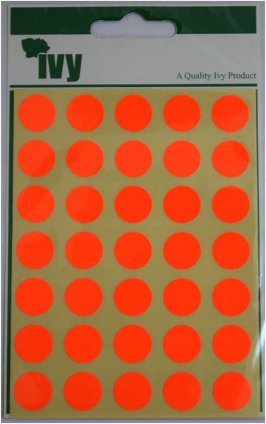 13mm Red 140 Labels