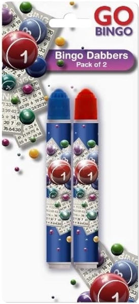 Go Bingo Martello Non-Drip No Blobs Bingo Dabbers Assorted Colours