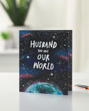 UK Greetings Father's Day Card for Husband - Our World Design