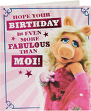 Disney Muppets Miss Piggy Design Birthday Card