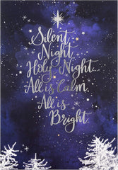 Hallmark Peaceful Christmas Medium Card Silent Night